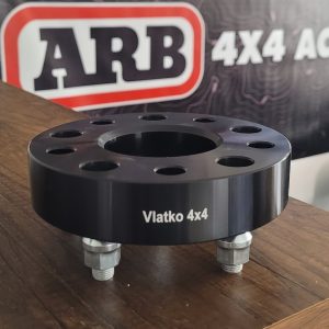 Distanceri / 6x139.7 38mm GB110 M12x1.25 black color with tip